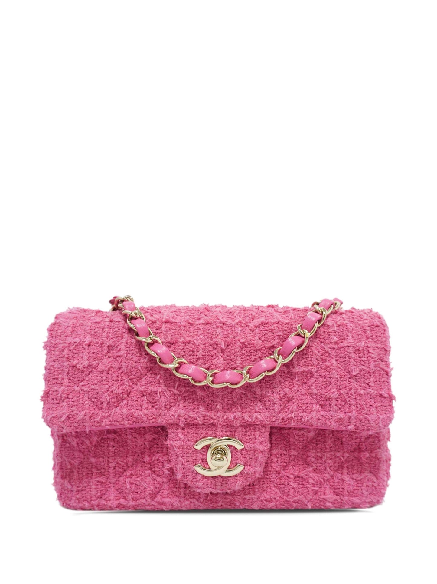 Chanel Mini Classic Rectangular Tweed